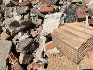 Bauschutt / Ziegelbruch sortenrein