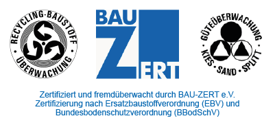 Zertifiziert und fremdüberwacht durch BAU-ZERT e.V.